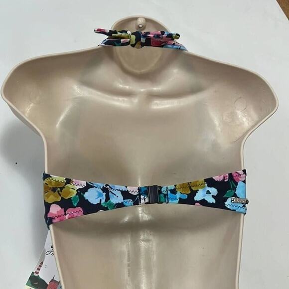 NWT JOULES BONNIE CLASP FASTENING ALTER NECK BIKINI TOP‎ - Picture 4 of 5